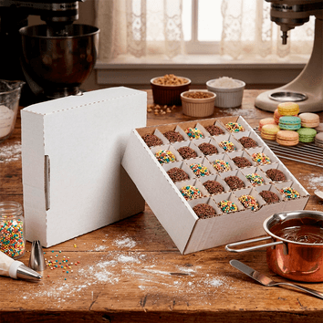 Caixa 50 Doces Colmeia Sem Visor 23X22X8CM (kit com 5 unidades)