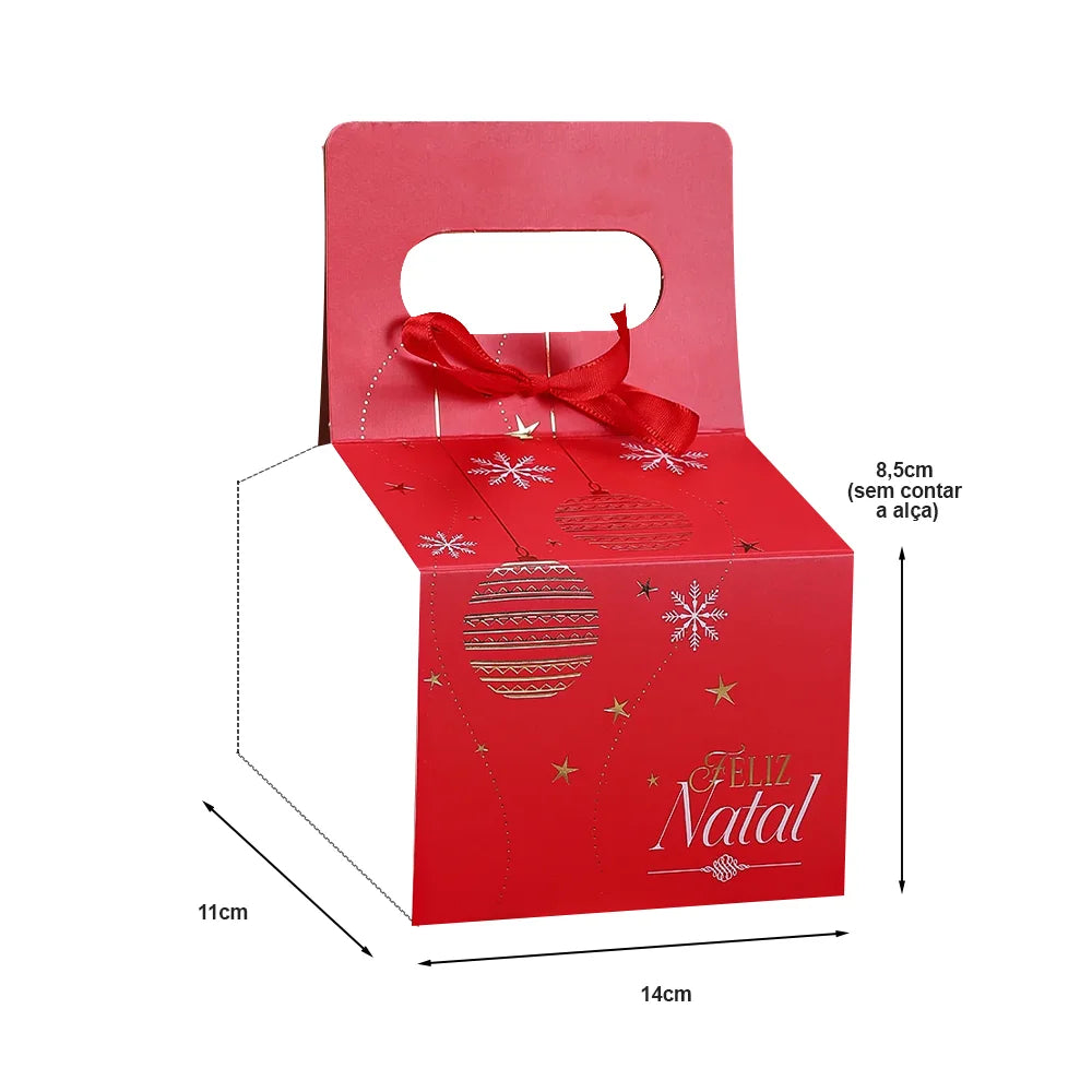 Alça para Cake Box 14x14cm Luz (10 unidades)