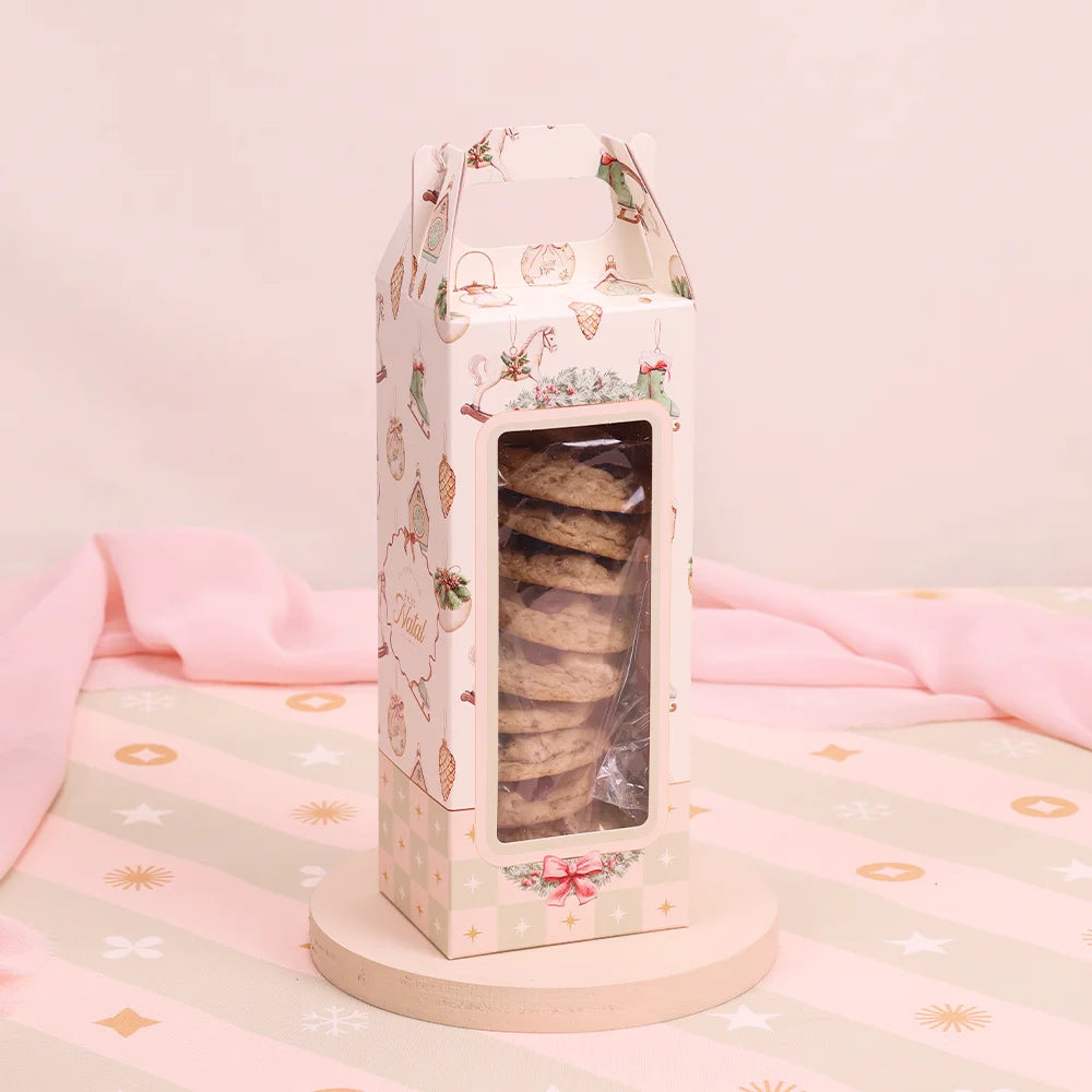 Caixa para Presente- biscoitos 8x6,5x20cm Graça (10 unidades)