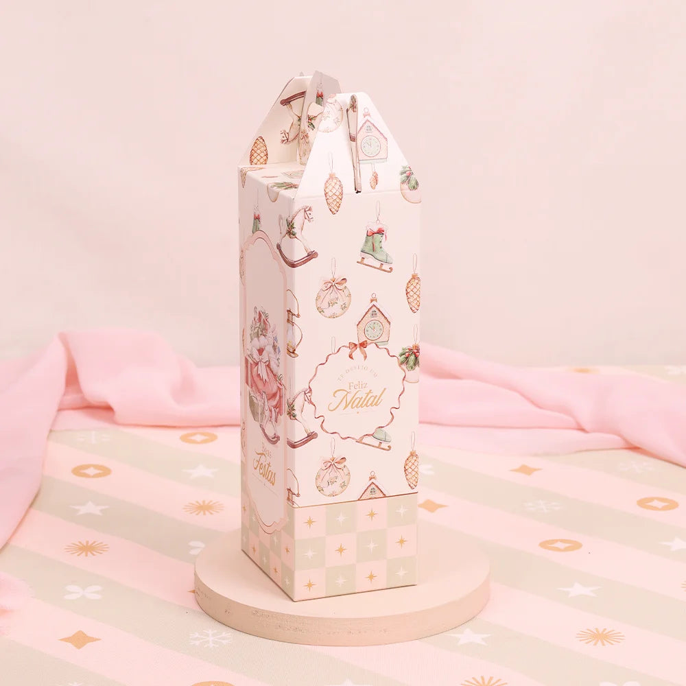 Caixa para Presente- biscoitos 8x6,5x20cm Graça (10 unidades)