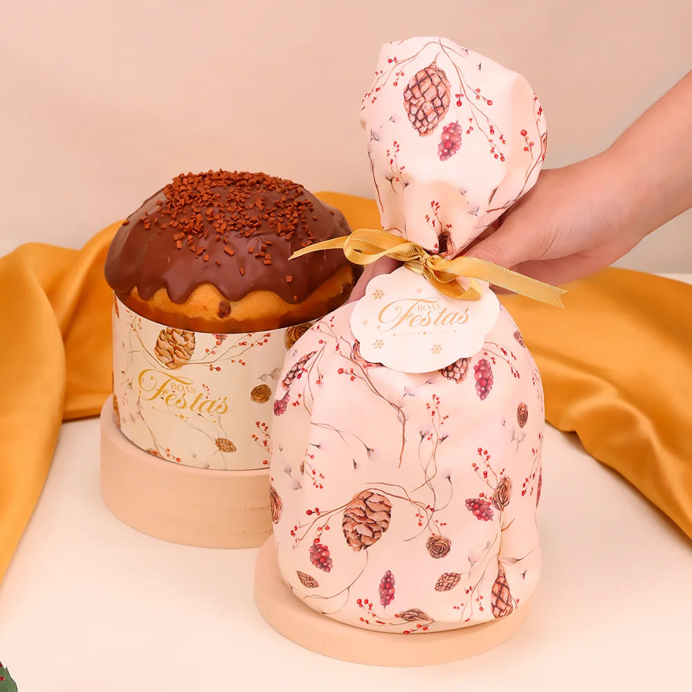 Tecido para Panetone 500g Clássica- Kit com 5 unidades
