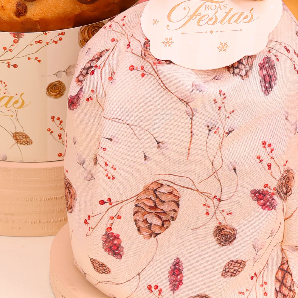Tecido para Panetone 500g Clássica- Kit com 5 unidades