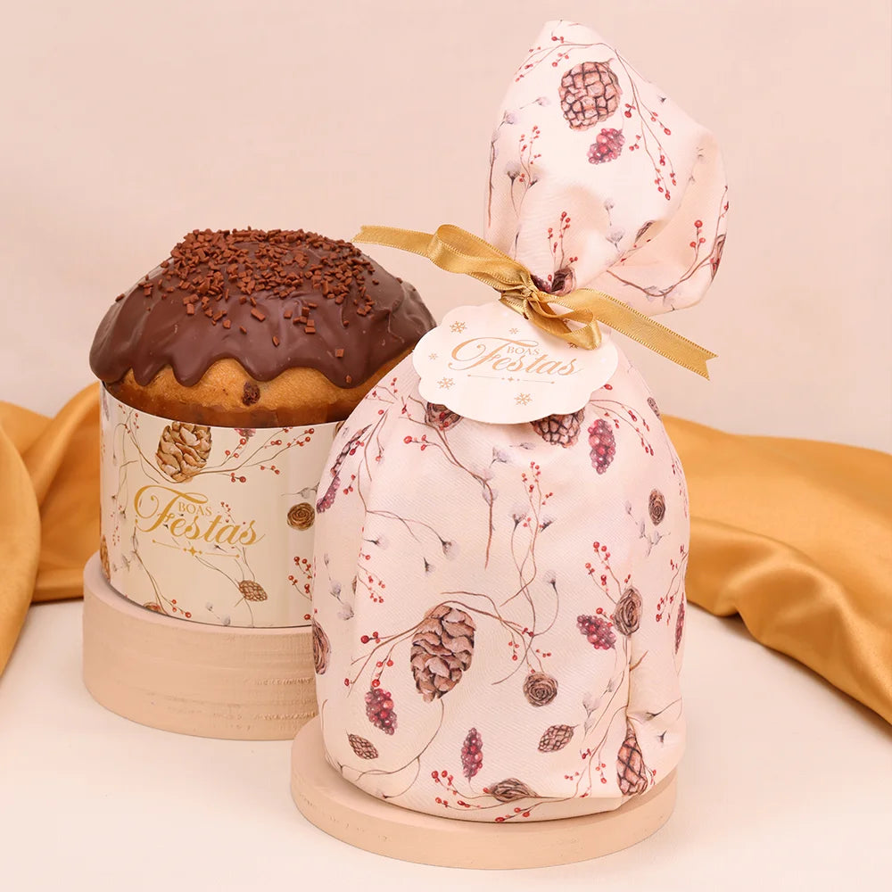 Tecido para Panetone 500g Clássica- Kit com 5 unidades
