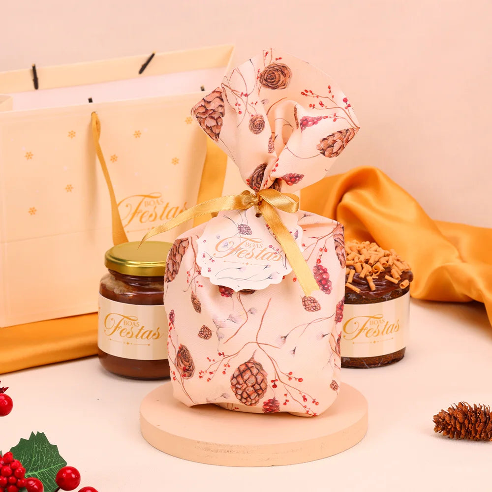 Tecido para Mini Panetone Clássica (5 unidades)
