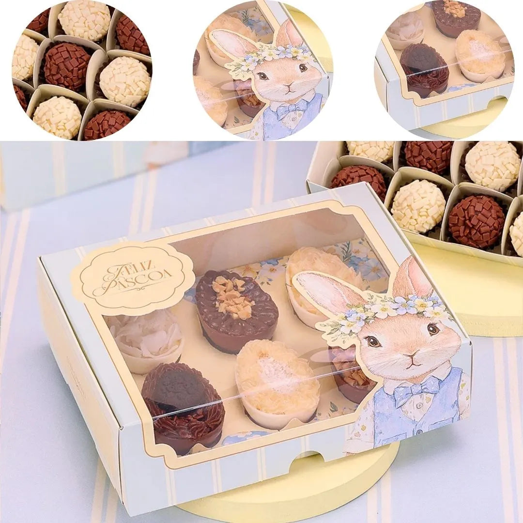 10 Caixas P/6 Mini Ovos 50g/20 Doces 5499 Pascoa Jango 2026