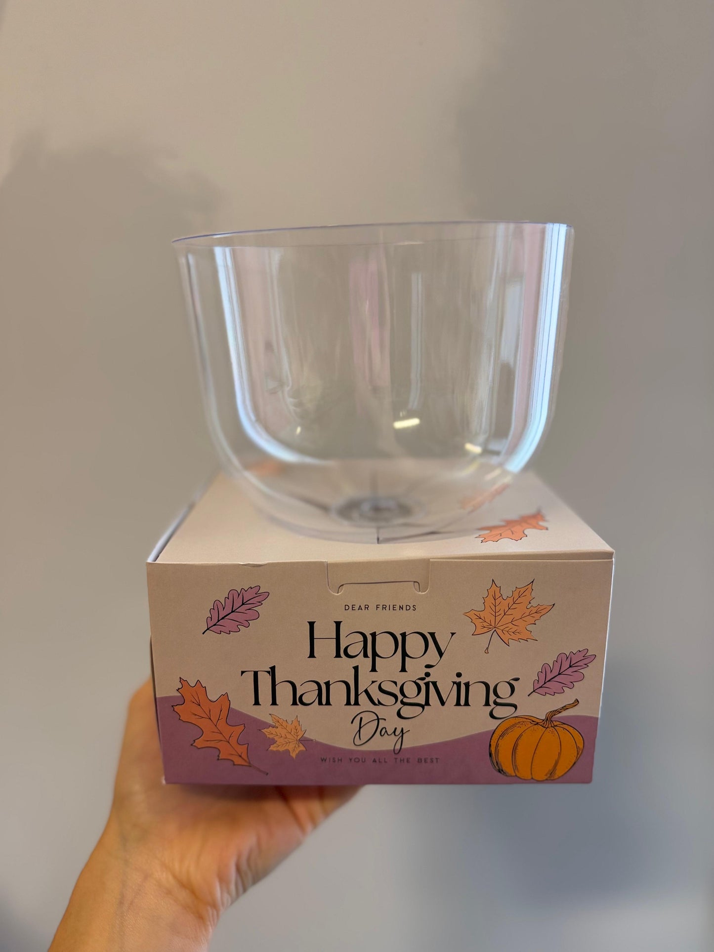 Caixa para transporte de sobremesa -(Thanksgiving) kit com 10 unidades