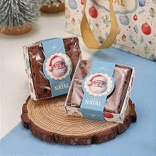 Embalagem para Brownie Natal (25 unidades)