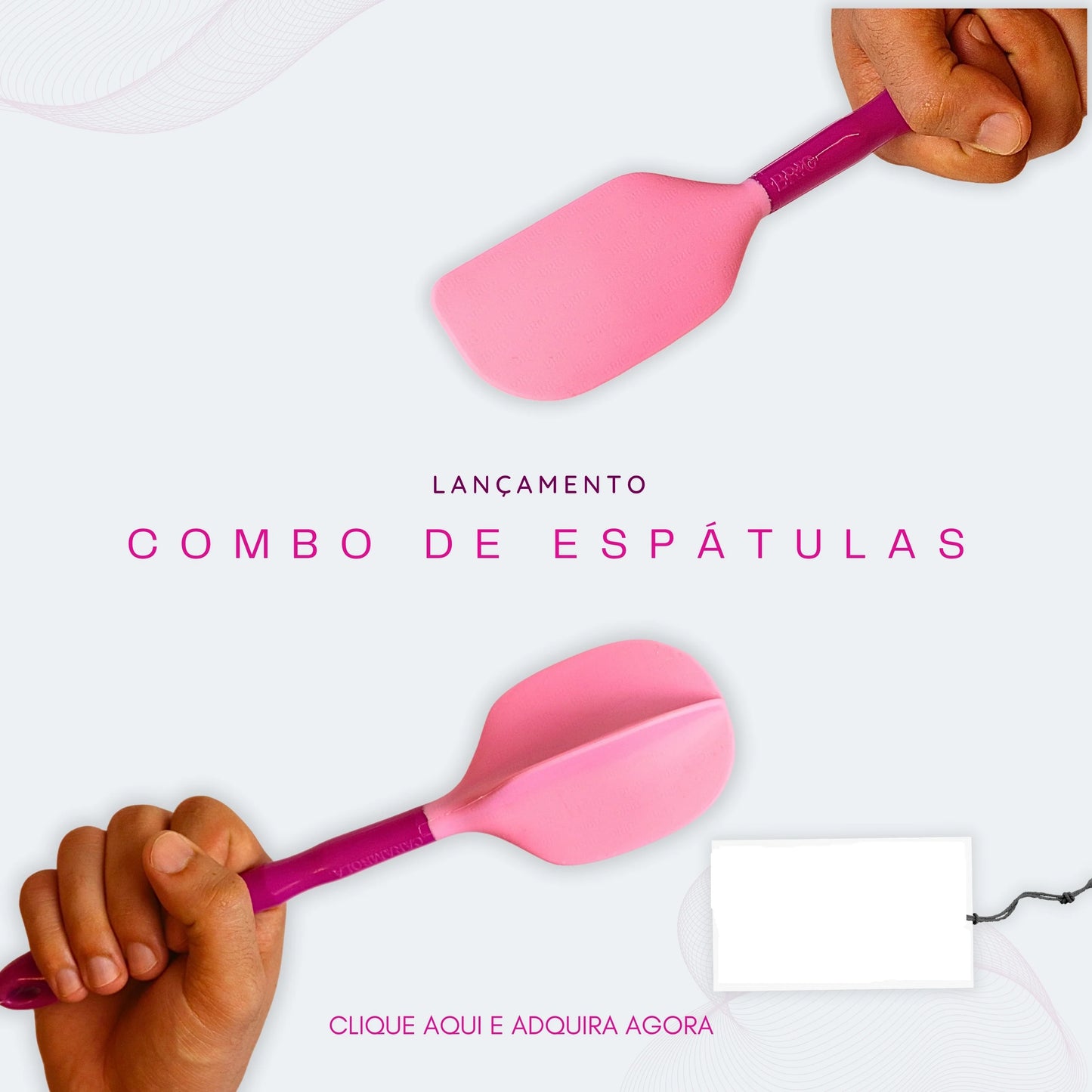 Combo espátulas + pazinha