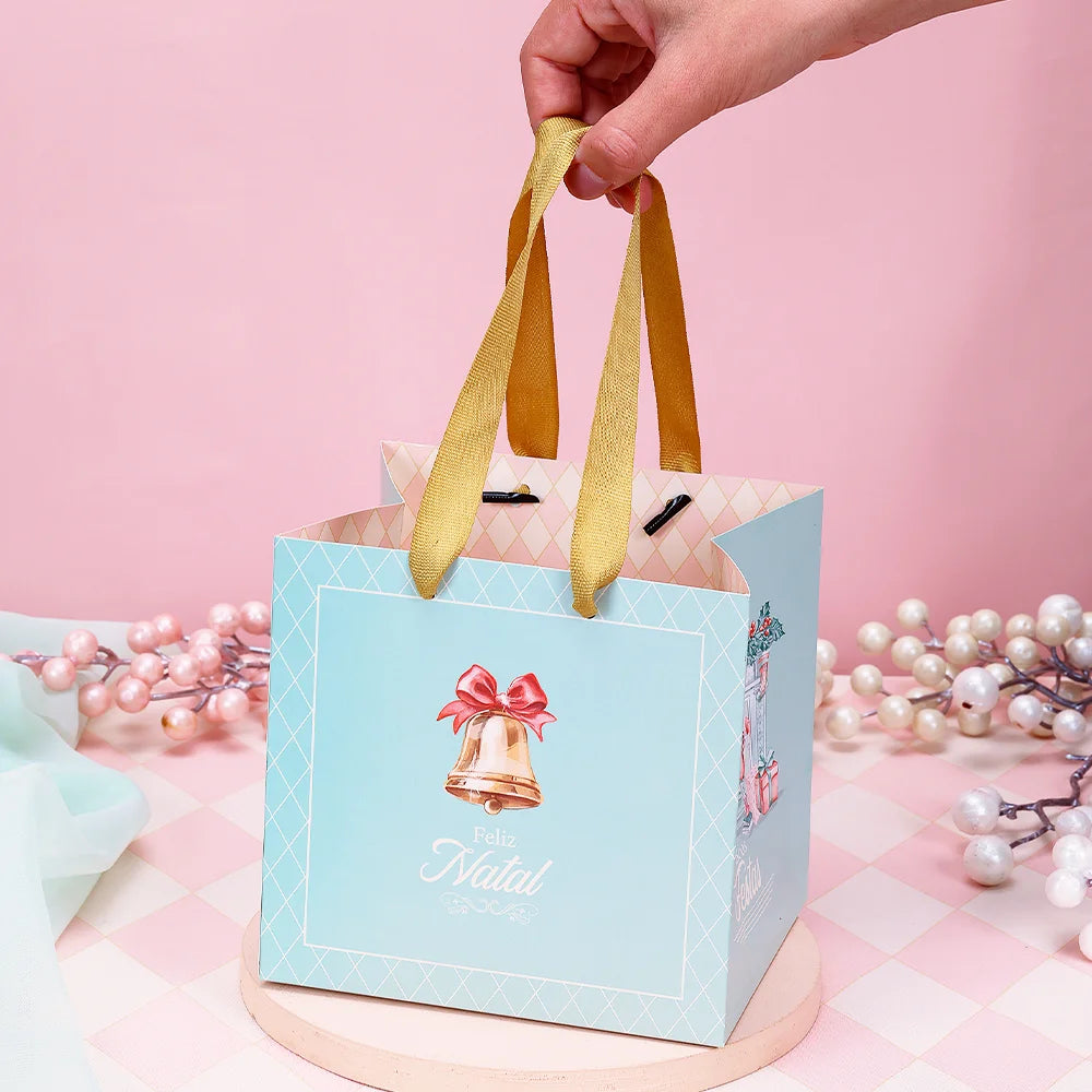 Sacola Pequena Doce Natal (10 unidades)