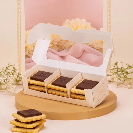 Caixa com Visor para 9 Biscoitos Dolce Vita (10 unidades) 5897