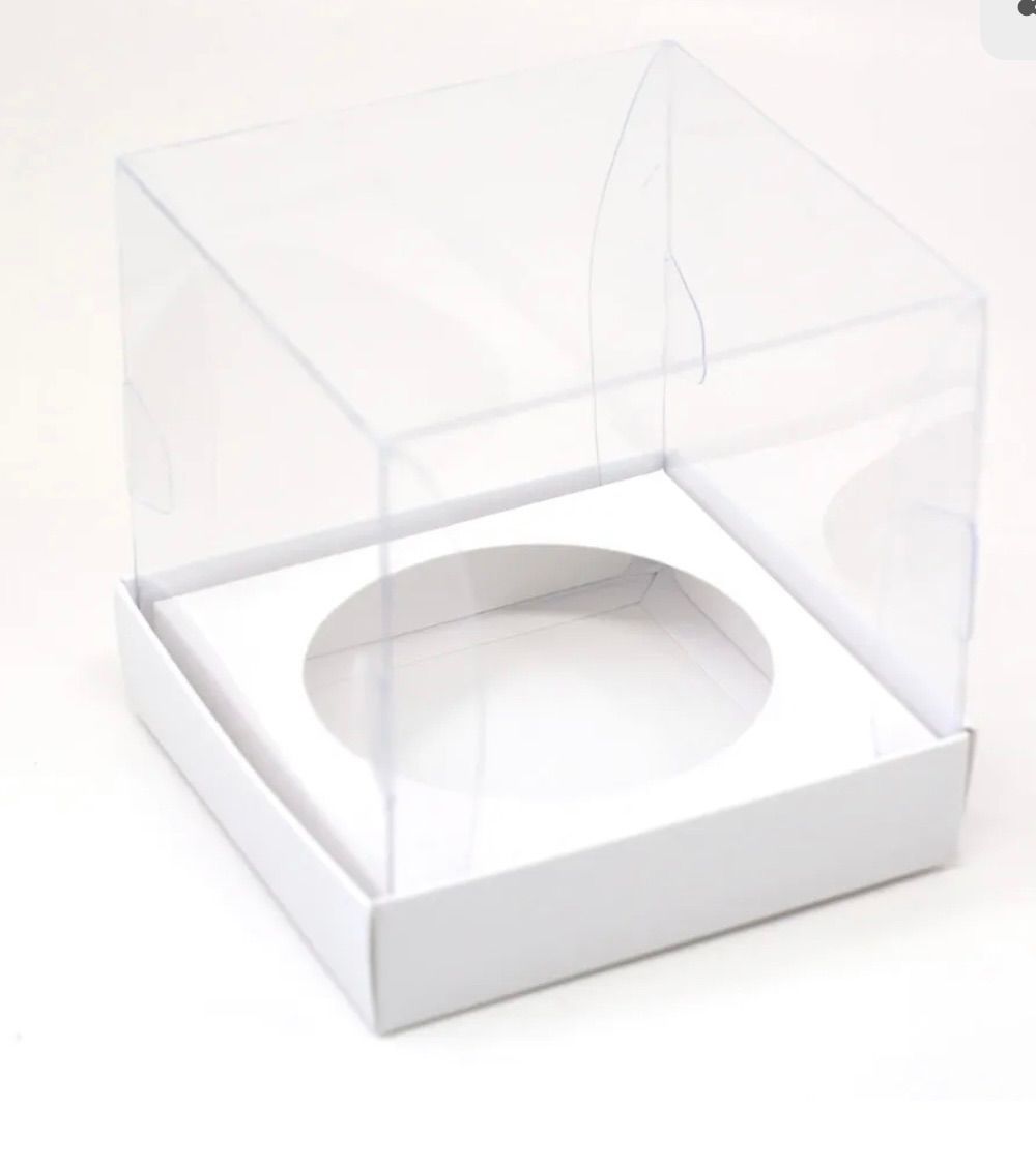Embalagem para mini bolo 500 gramas, ou panetone (kit com 10 unidades)