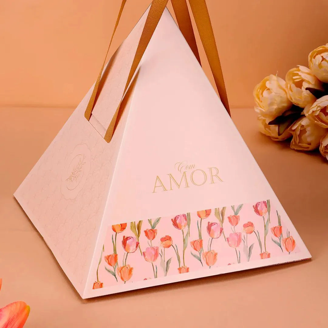 Caixa Kit 3 Gavetas Tulipas