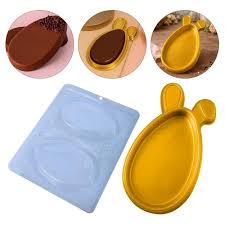 Forma de Silicone Tablete Ovo Liso 10630 BWB