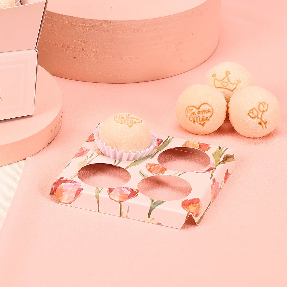 Caixa para 4 Doces Tulipas (10 unidades)
