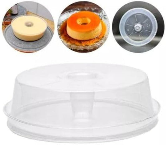 Forma de pudim redonda com tampa. Forma forneavel tamanho familia c/ 5un 1100ml WER
