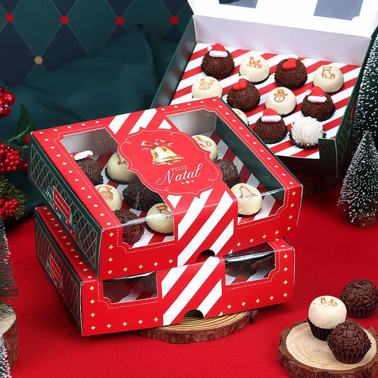 Caixa para 12 ou 20 Doces Vintage (10 unidades)