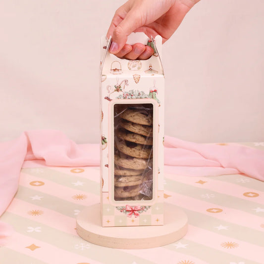 Caixa para Presente- biscoitos 8x6,5x20cm Graça (10 unidades)
