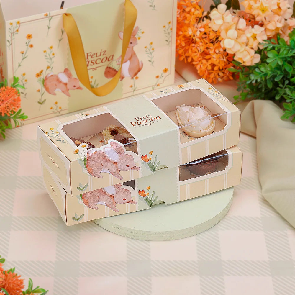 Caixa com Visor para 4 Mini Ovos 50g Florir (10 unidades)