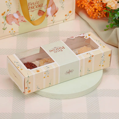 Caixa com Visor para 4 Mini Ovos 50g Florir (10 unidades)