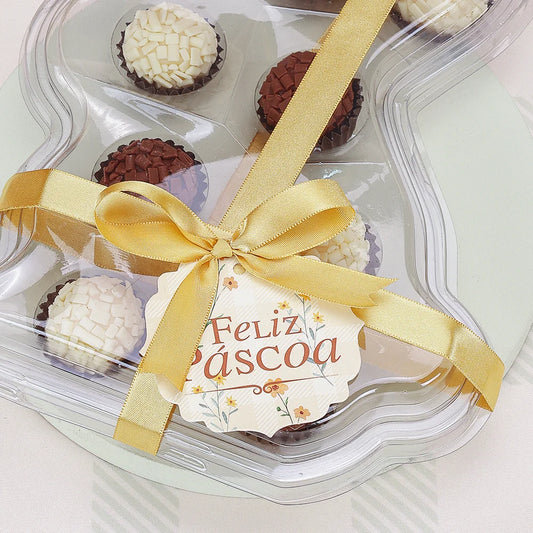 Blister Coelho para 8 Bombons (5 unidades)