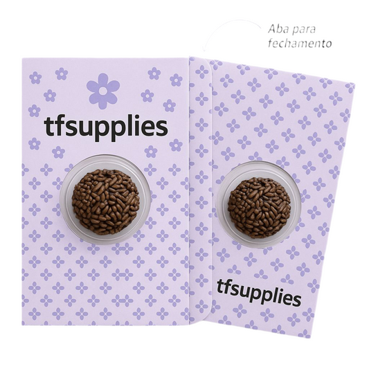 CARTAO BLISTER PERSONALIZADO- 100 unidades