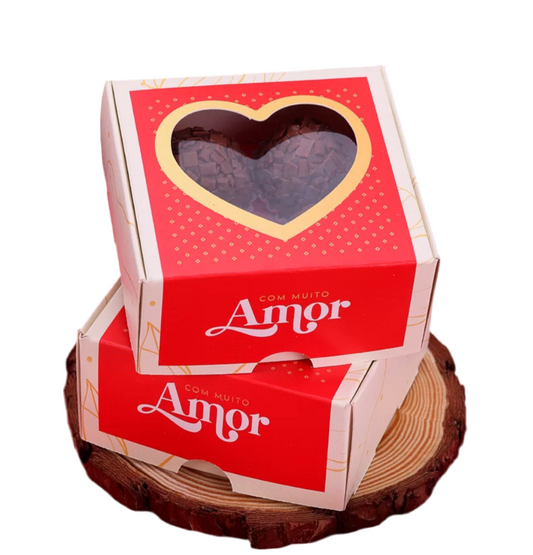 Caixa para 4 Doces Amorosa (10 unidades)