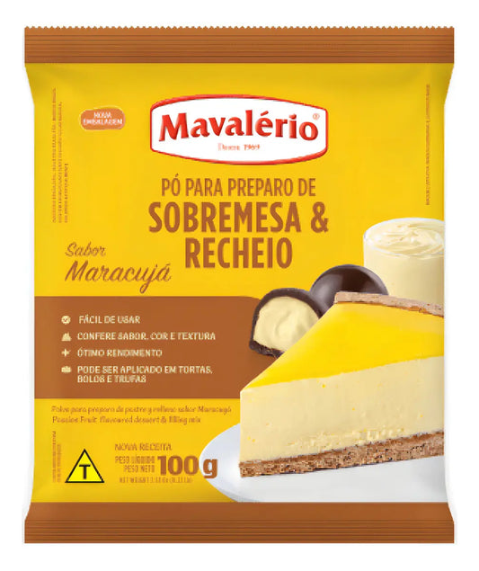 Pó Preparo Para Sobremesa Maracujá 100g