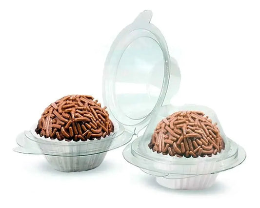 Blister Individual Brigadeiro Gourmet - kit 10 unidades - embalagem