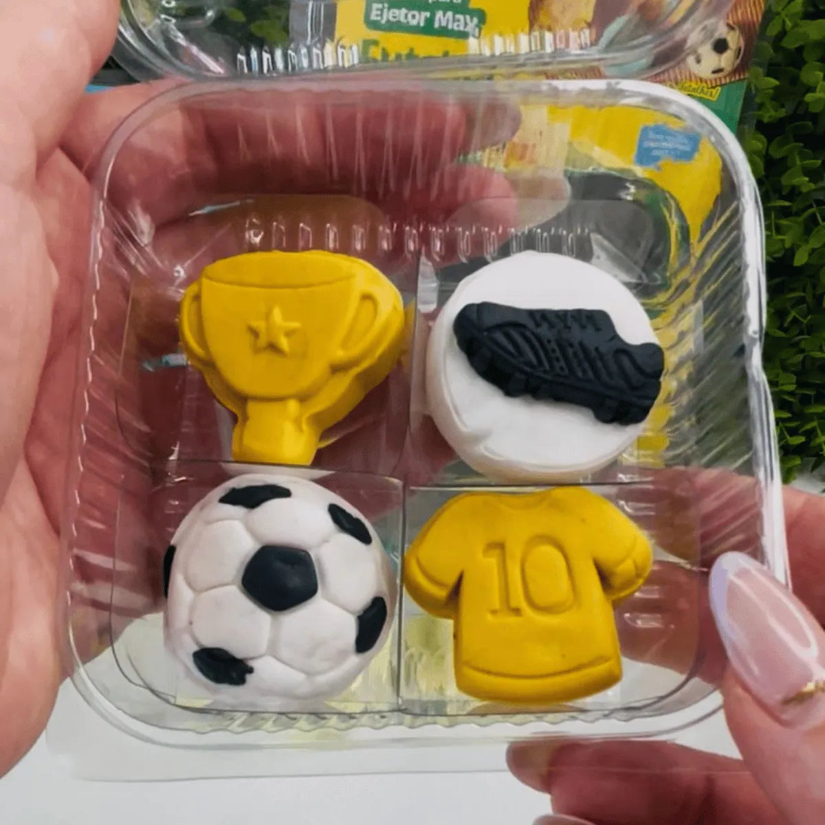 Kit Ejetor Max Futebol Bluestar Docinhos Copa Seleção