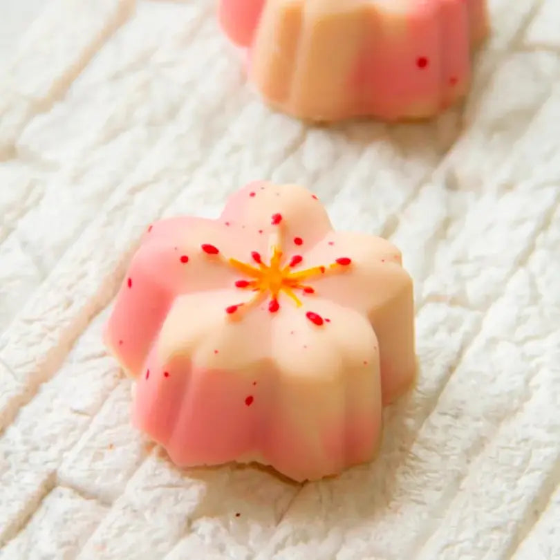 Forma Semiprofissional Bombom  flor Sakura - 3 Partes Chocolate 3610