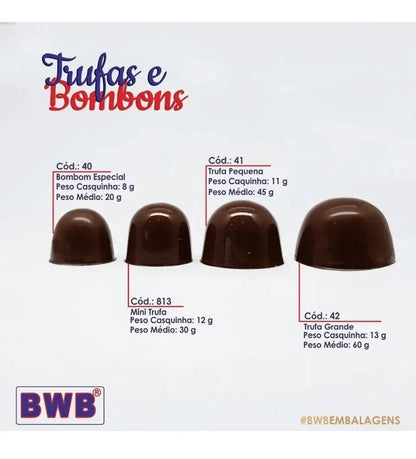 Forma BWB trufa grande especial- 45g- cod Sp42