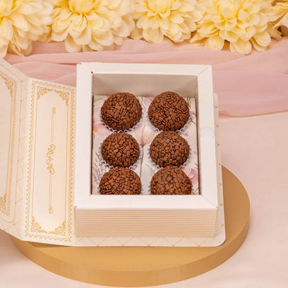 Caixa Livro P/6 Doces 4,5x11,8x15,8cm-  5877 Mães  2026 (5 unidades)