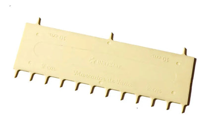 Marcador De Fatias Amarelo 2cmX 10cm- espatula