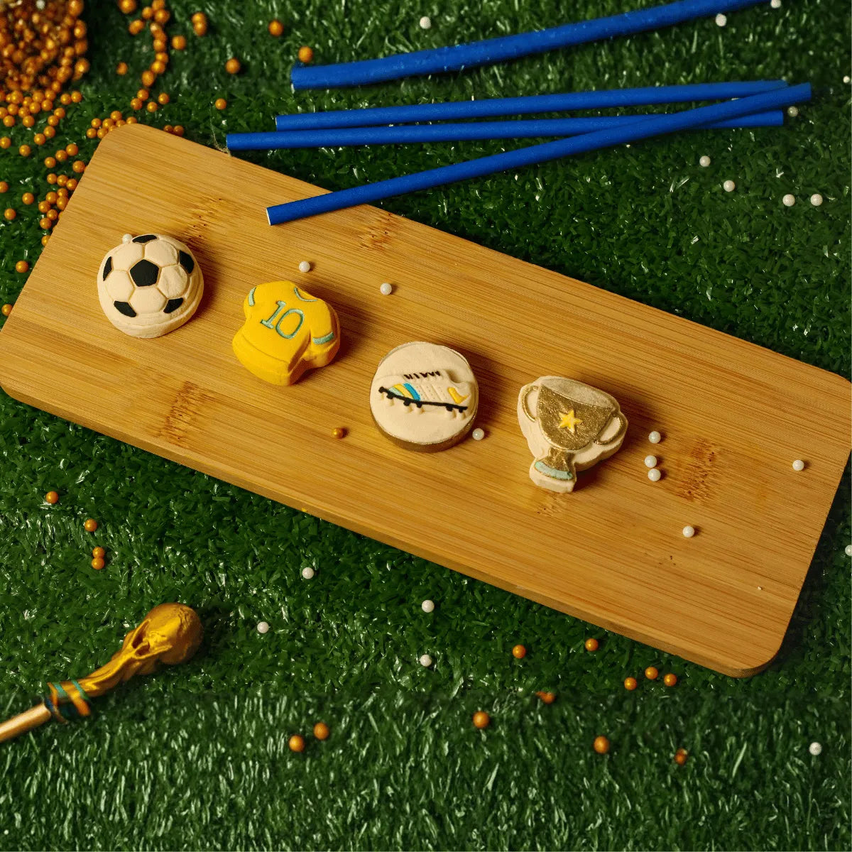 Kit Ejetor Max Futebol Bluestar Docinhos Copa Seleção