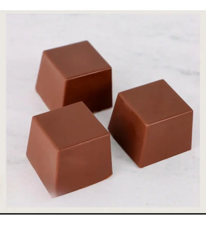 Forma Caixa Quadrada Chocolate Bombom Acetato Silicone 10591