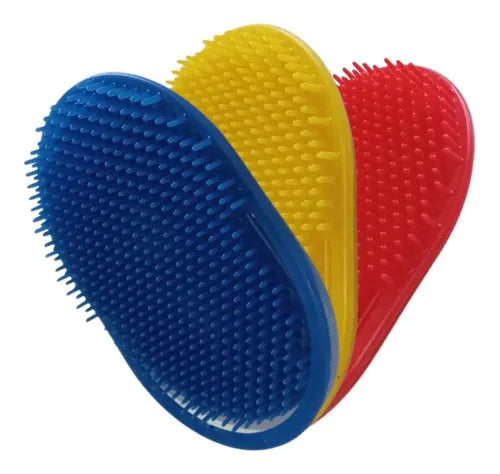 Escova Oval Com 2 Unidades  (pente pata)