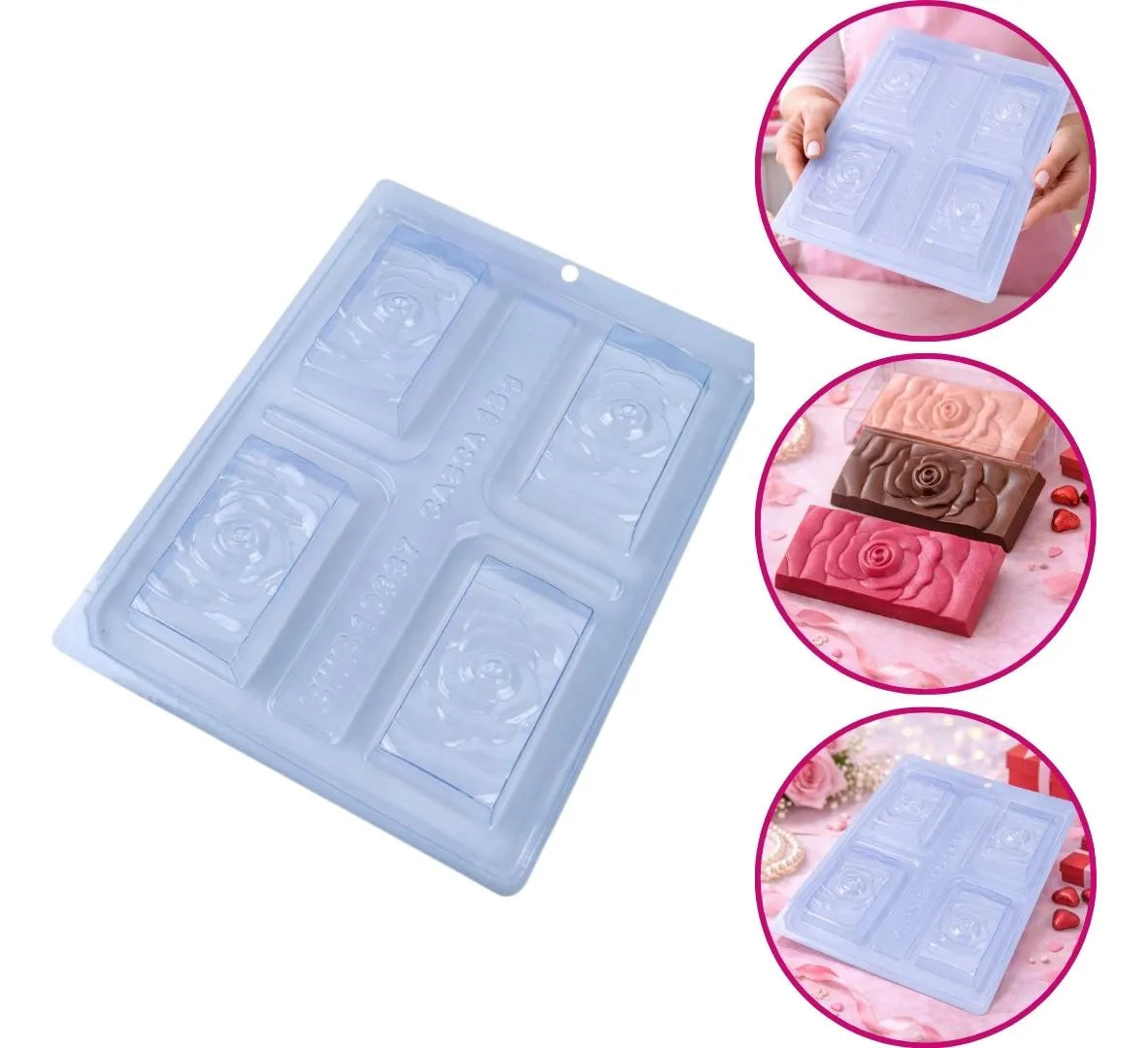 Forma Bwb Silicone Mini Tablete Rosa 10387