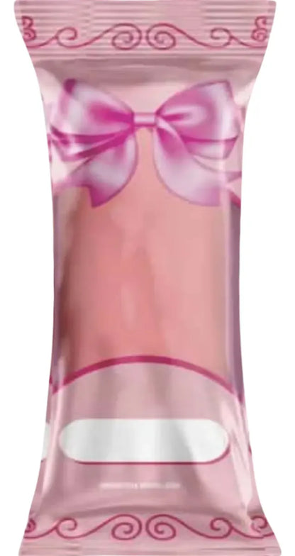 Embalagem Higiênica Rosa Bopp Para Geladinho Gourmet 7x19cm (50 Unidades)