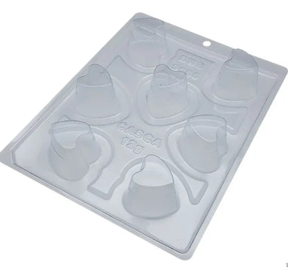 Forma Doces Finos Copo Mousse 10 -Cod 9685 3 Partes C/ Silicone