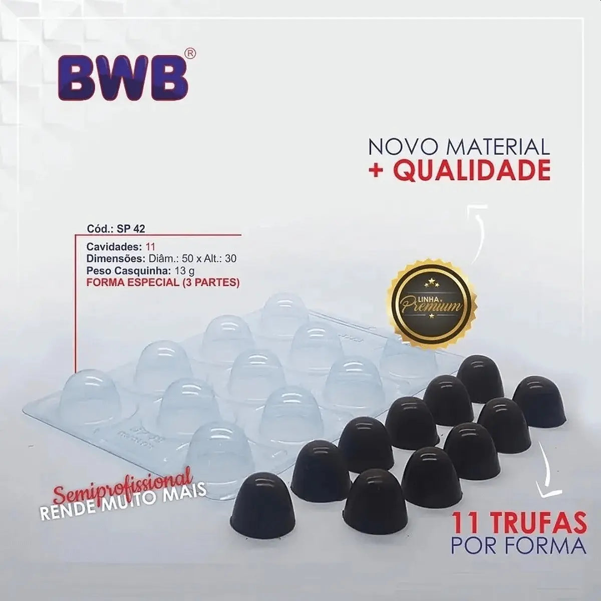 Forma BWB trufa grande especial- 45g- cod Sp42