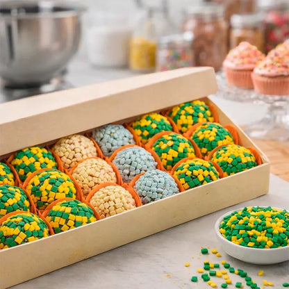 Granulado Confeité Top Verde Amarelo Brasil Copa 400g Harald