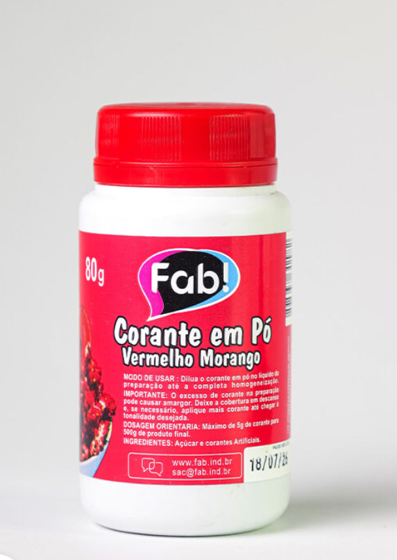 Corantes em pó 80g