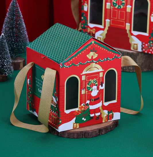 Casinha do Noel Mini Panetone (10 unidades)