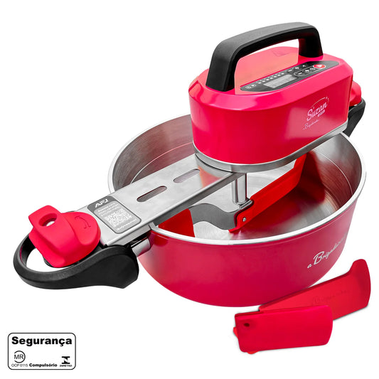 Panela para Mexer Doces Suzan Pro Alumínio 28cm