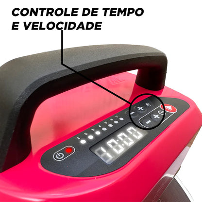 Panela para Mexer Doces Suzan Pro Alumínio 32cm- pink