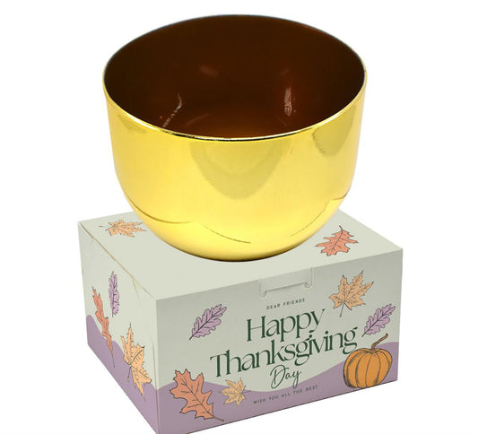 Caixa para transporte de sobremesa -(Thanksgiving)  kit com 10 unidades