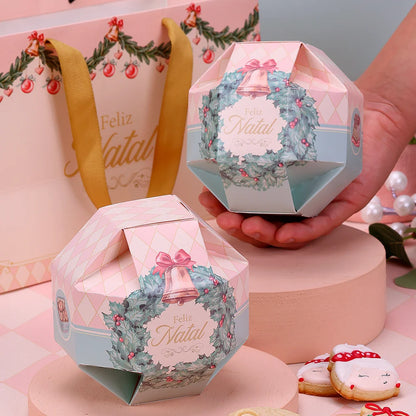 Embalagem Bolinha Doce Natal (10 unidades)