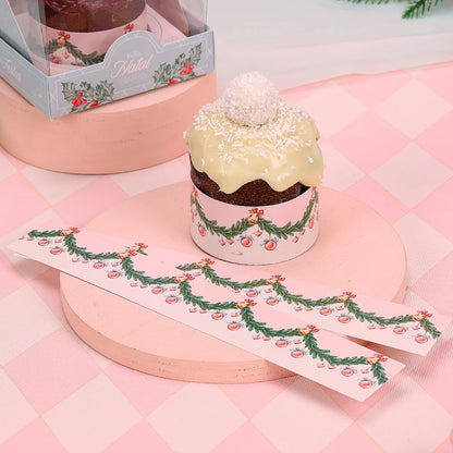 Cinta para Mini Panetone Doce Natal (20 unidades)