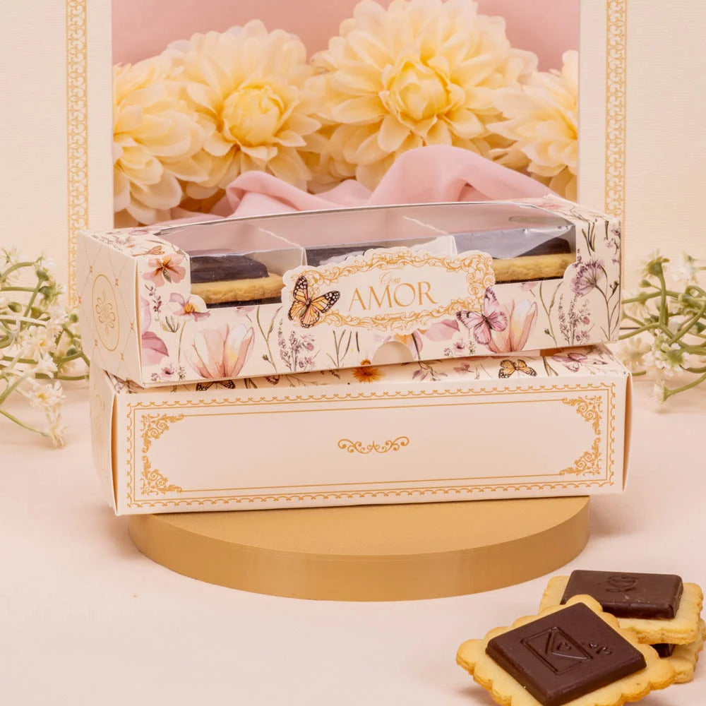 Caixa com Visor para 9 Biscoitos Dolce Vita (10 unidades) 5897