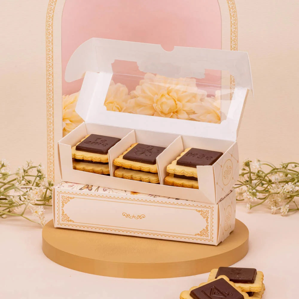 Caixa com Visor para 9 Biscoitos Dolce Vita (10 unidades) 5897